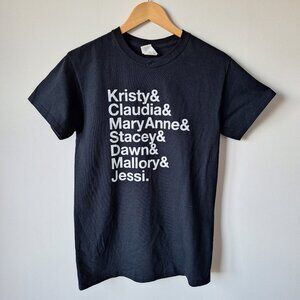 The Baby-Sitters Club Tribute Printed T-Shirt - Black